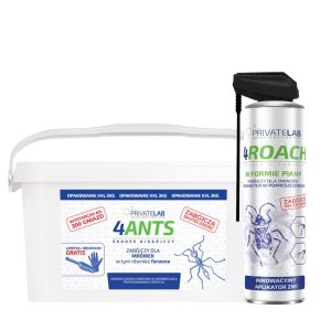 NOWOŚĆ 4Ants Granulat na mrówki 3KG opakowanie XXL 4Roach Piana GRATIS!!!